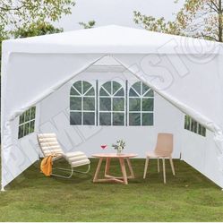 10’x10’ outdoor canopy with 4 sidewalls