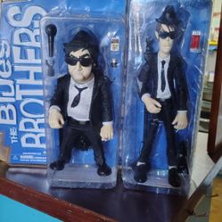 Mezco Toyz Blues Brothers 2pc Set Action Figures 