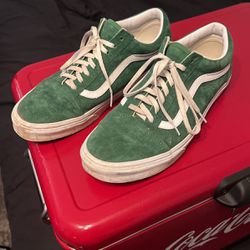 Green Vans 10.5