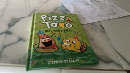 Pizza and Taco: Best Party Ever! Hardcover Book