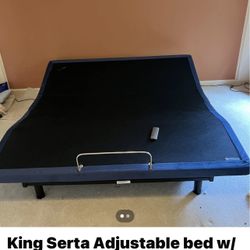 King Serta Motion I Series Adjustable Foundation 