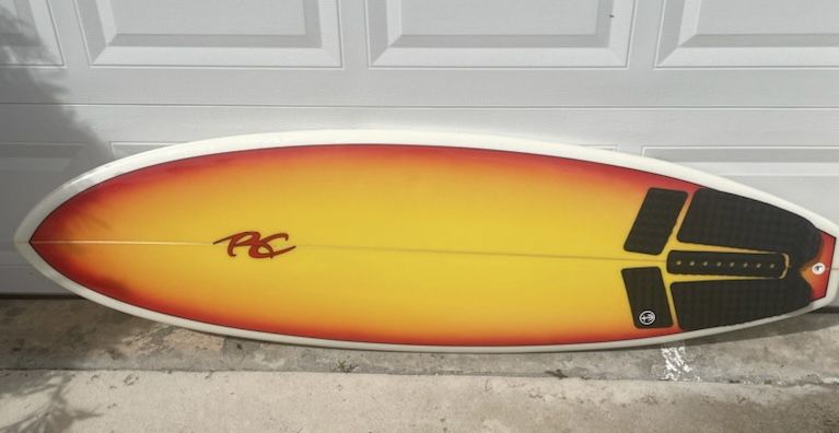 Ricky Carroll Surfboard