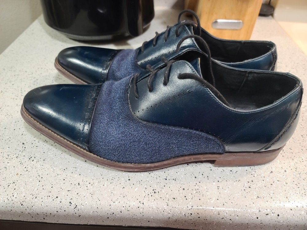 Size 12 Stacy Adam's Oxford Dress Shoes 