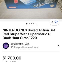 Original NES Action Set