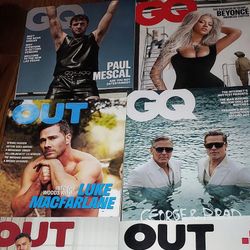 161 New Magazines (GQ,out,people,Bazzar,china,inc,dance travel Leisure,wisky And Wine Spectator