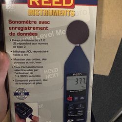 New Reed Instruments R8070SD Data Logging Sound Level Meter 783H14