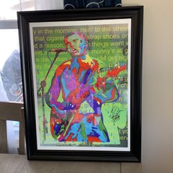 Framed  Sublime Poster- Bradley Nowell