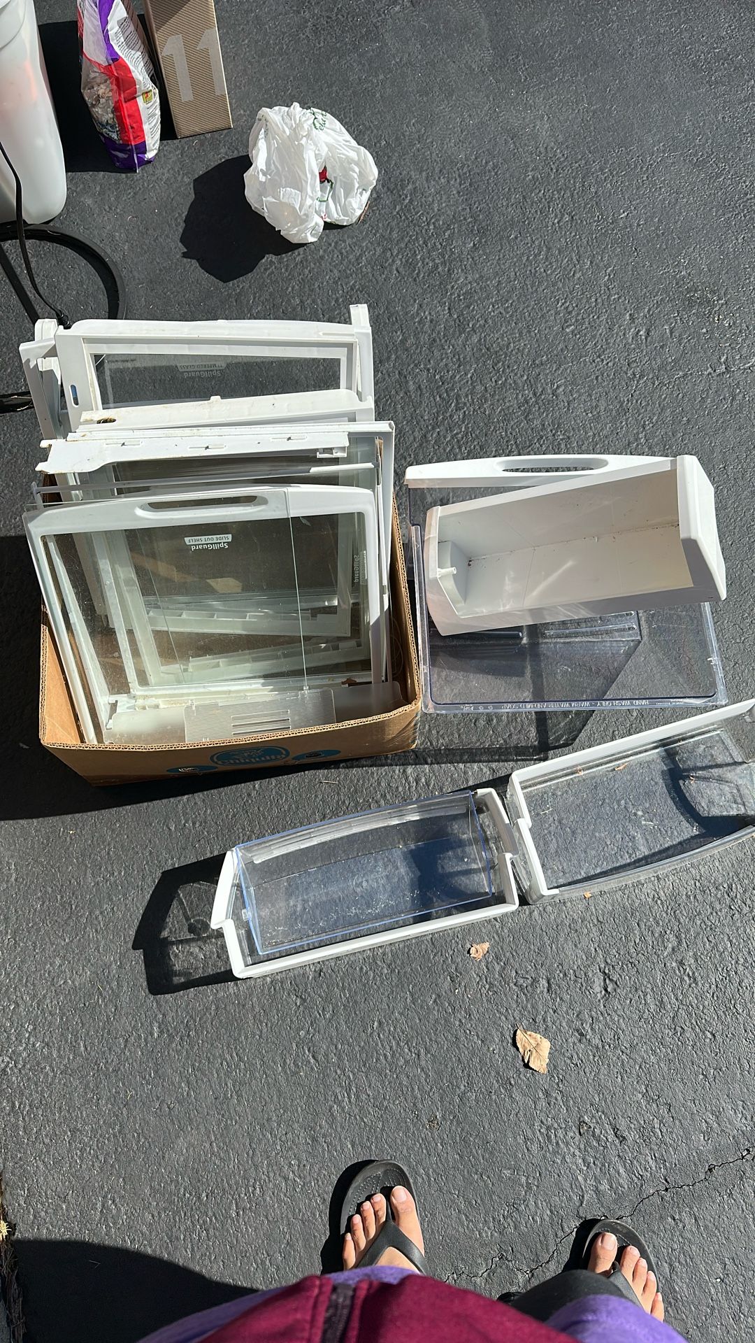 Whirlpool fridge Shelves
