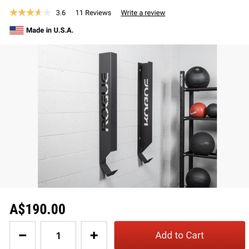 Heavy Duty Rogue Foam Roller Wall Mount