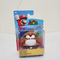 World of Nintendo Super Mario Monte Mole 2.5-Inch Mini Figure (contact info removed)5