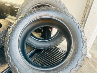 Four 4️⃣ Used Tires 🛞 Semi New LT285/55R20” 🧨🧨🧨