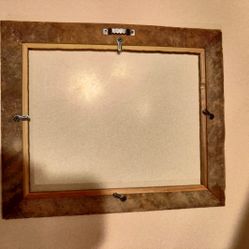 Tobacco Lath Wood Frame. 8x10.