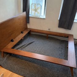 Queen Wooden Bed Frame