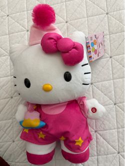 Hello kitty singing plush toy