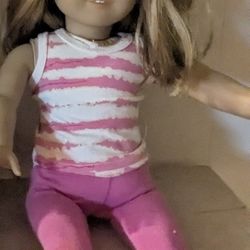 American Girl 18" Blonde Hair, Brown Eyes, Discontinued! 