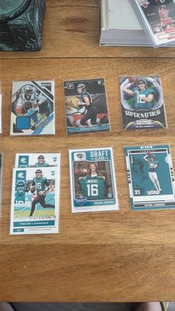 Trevor Lawrence Nico collins Kenneth Walker Bryce young All Rookies RC
