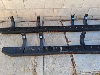 Nissan Titan Running Boards Side Steps Pair
