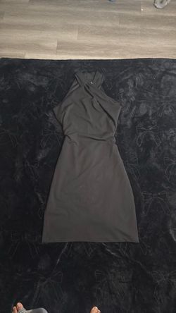 Black Halter Neck Midi Dress