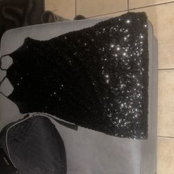 Black Sequin dress