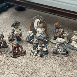 Boyds Bears & Friends Collection Set Of 8