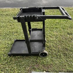 Janitors Cleaning Cart