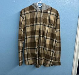 Vans Flannel Sweater Medium Mens