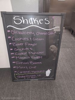 Woodsam LED Chalkboard A-Frame Sign