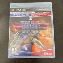 PS3 Top Gun Wingman Edition Video Game 