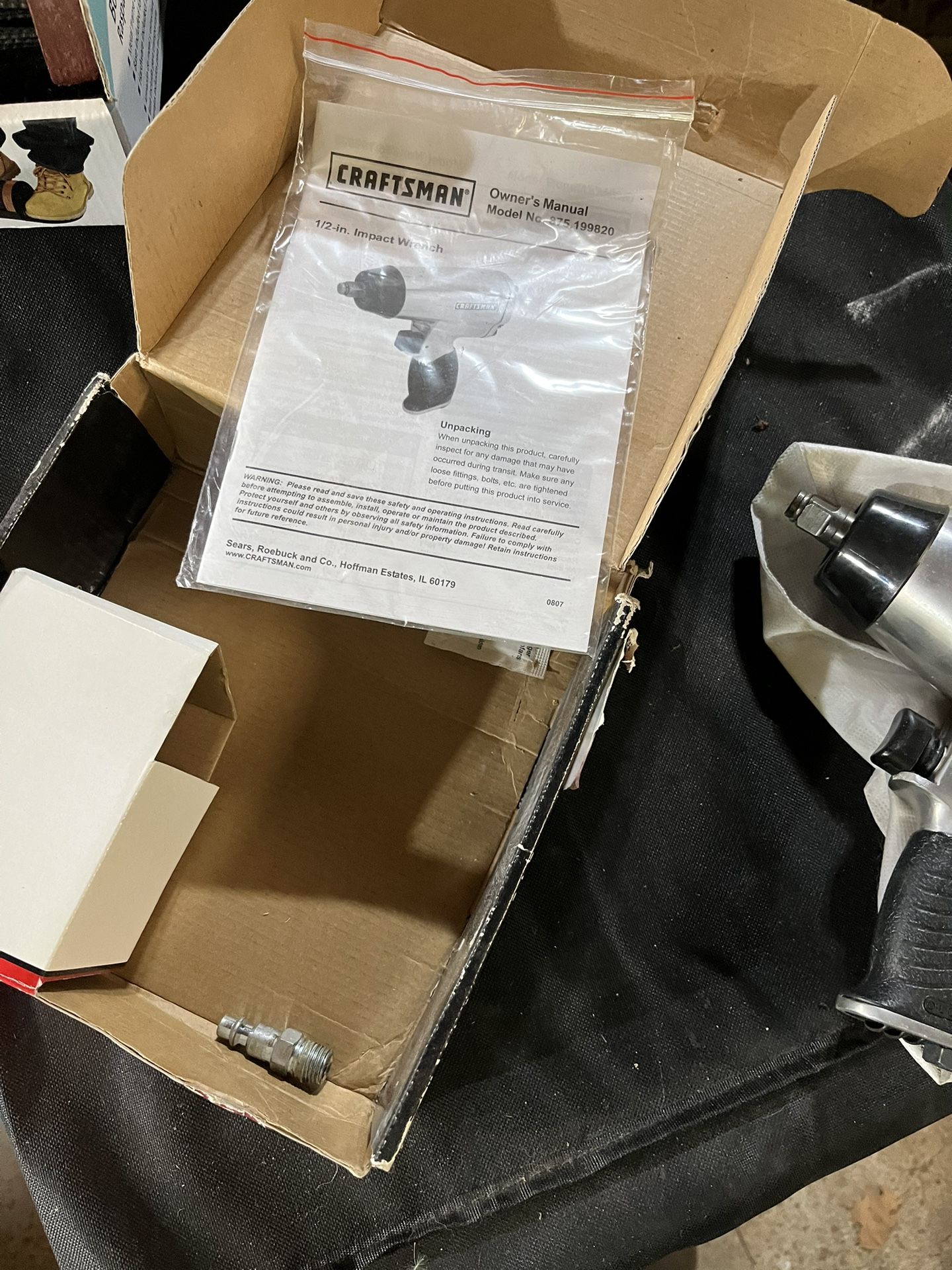 Craftsman 1/2” Drive Impact Wrench (Air)
