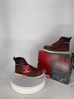 ‼️FATHER’S DAY SALE‼️ WOLVERINE MEN'S TRADE WEDGE 6" MOC-TOE WORK BOOT 25% OFF ORIGINAL PRICE! LISTING PRICE IS SALE PRICE!