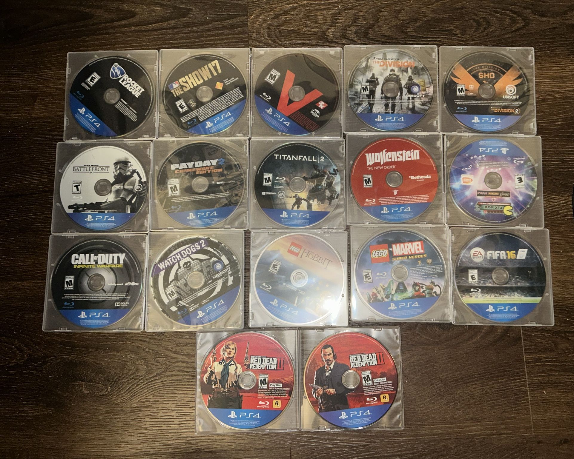 PS4 Game Lot 