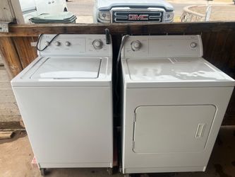 Whirlpool washer and dryer
