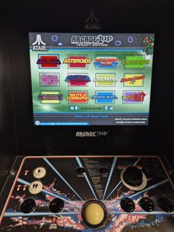 Arcade1Up Atari Legacy Edition Tempest Arcade Machine with 12 Games