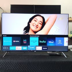 50 inch samsung 4k smart tv really nice tv comes with remote shows great picture works perfect guaranteed