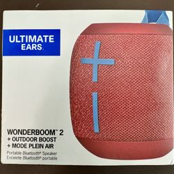 Ultimate Ears WONDERBOOM 2 bluetooth speaker - New