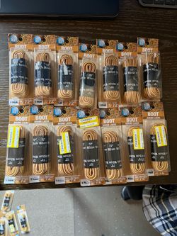 Work boot shoe laces 54 and 72 inch