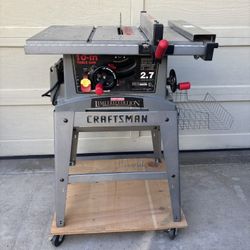 Craftsman 10” Table Saw