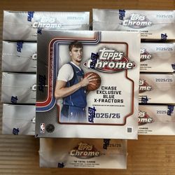 2025 Topps Chrome Basketball Mega Box NBA . I Have A Few Of these