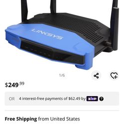 Linksys Wrt1900ac Wireless AC Dual Band Router
