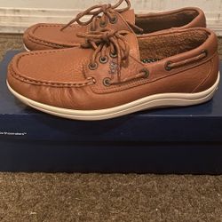 SAS Deck Sider Boat Shoes - Size 8