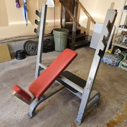 York Commerical Olympic Incline Bench