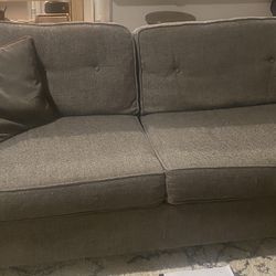 Grey/charcoal Couch. 