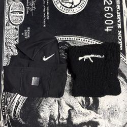 nike pro thermal-fit hyper warm hood ski mask
