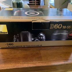 Nikon D60 Camera New In Box