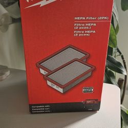 Milwaukee Hepa Filter 2 Pack 