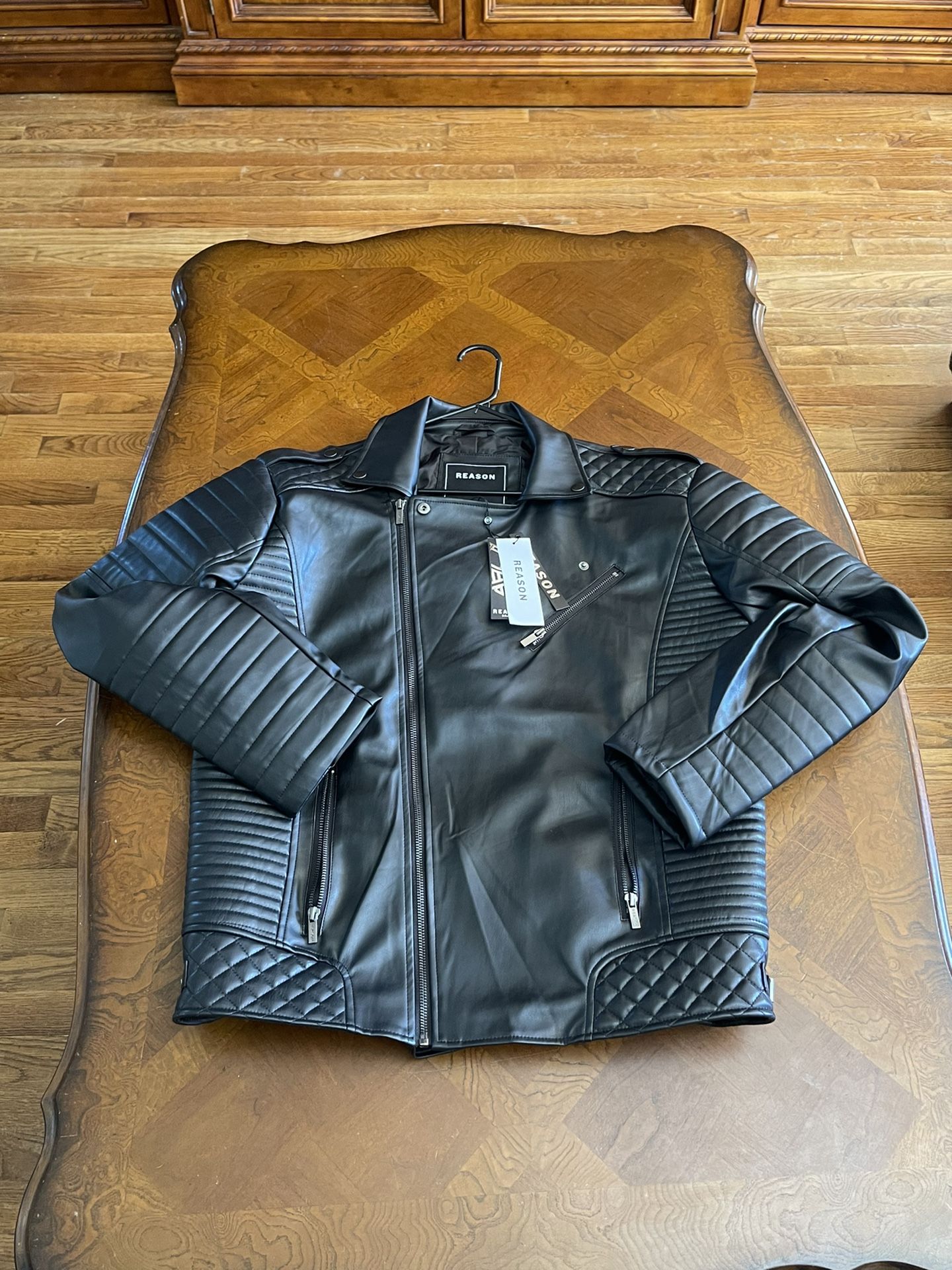 Leather Jacket Sz Large.