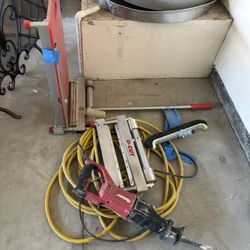Tools - Sawzall & Floor Cutter & Extension Cord 