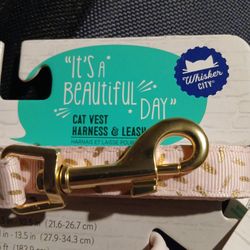 Cat Stuff CAT VEST AND LEASH