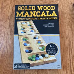 Solid Wood Mancala 