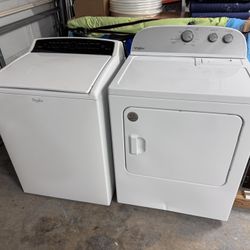 Whirlpool Washer And Dryer